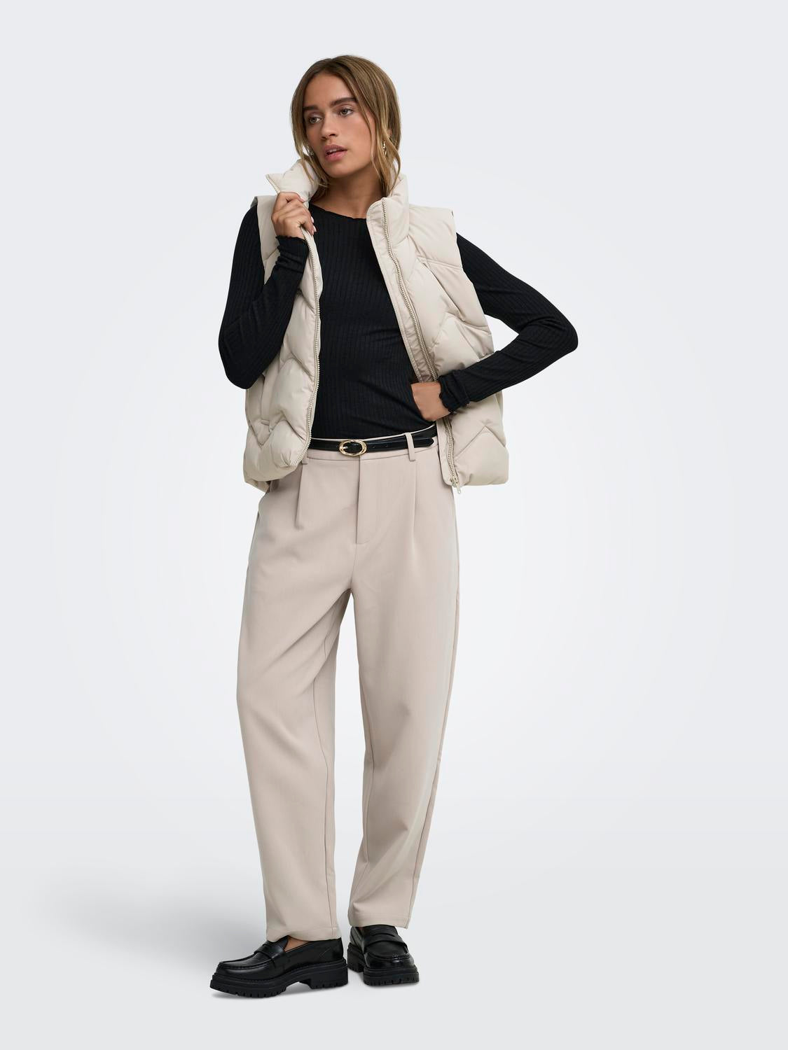 JDY - Power - Gilet - Beige