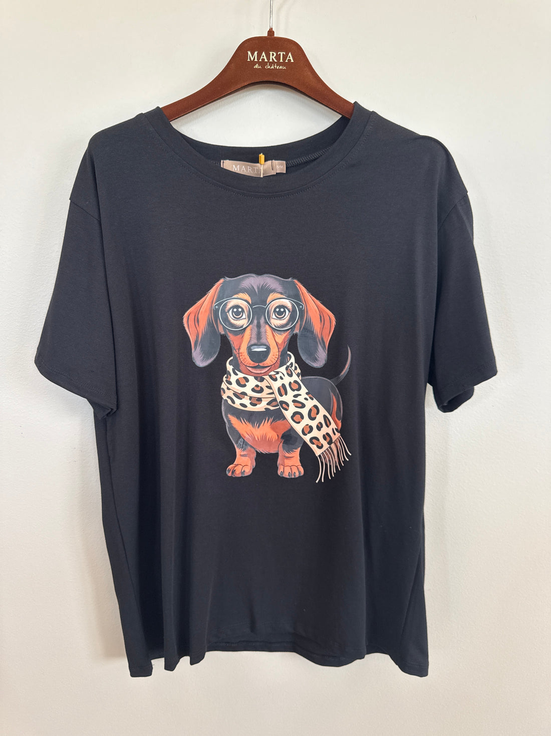 Marta Du Chateau - Inge - T-Shirt - Sort