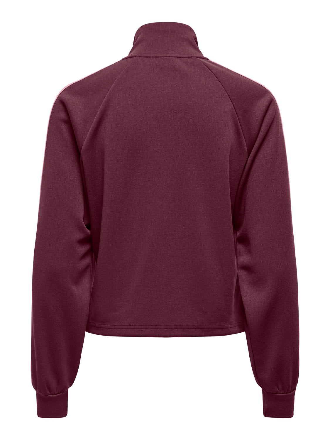 Only Carmakoma - Cayla - Sweatshirt Vinrød