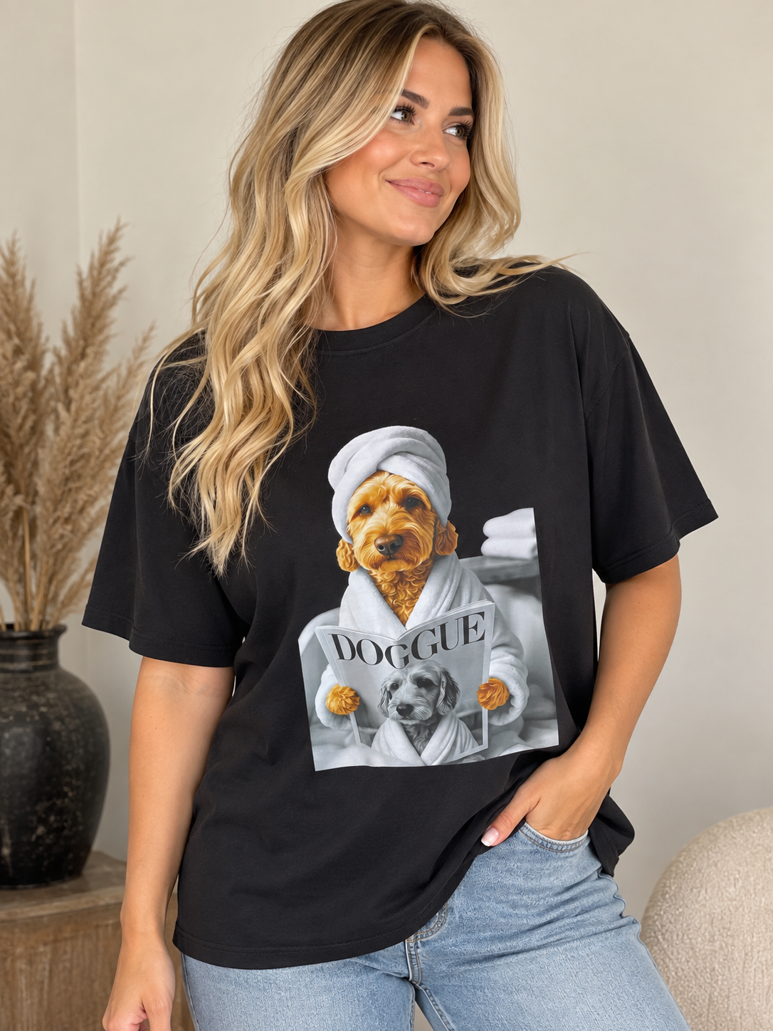Marta Du Chateau - Inge - T-shirt - Sort