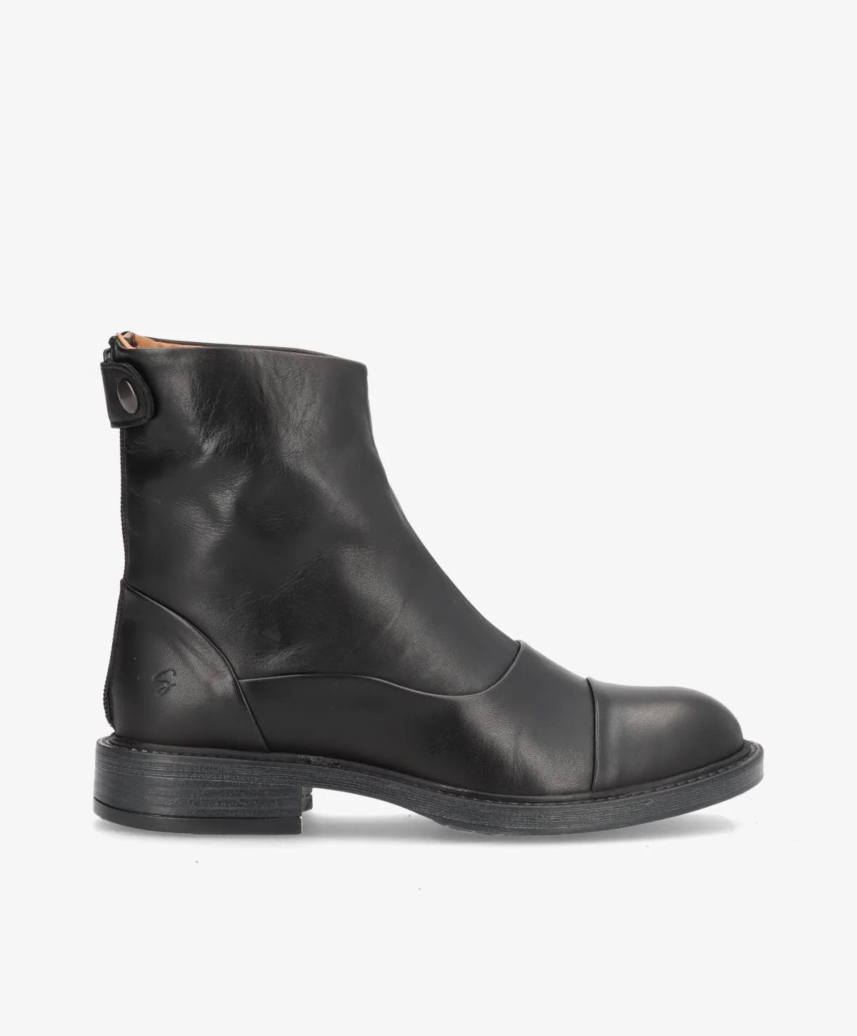 Shoedesign - DAHLIA - Dame Ankelstøvle - Sort læder