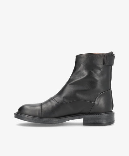 Shoedesign - DAHLIA - Dame Ankelstøvle - Sort læder