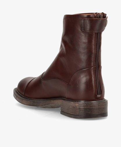 Shoedesign - DAHLIA - Ankelstøvle - Mørk brun læder