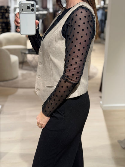 ONLY - Linda - Vest Beige