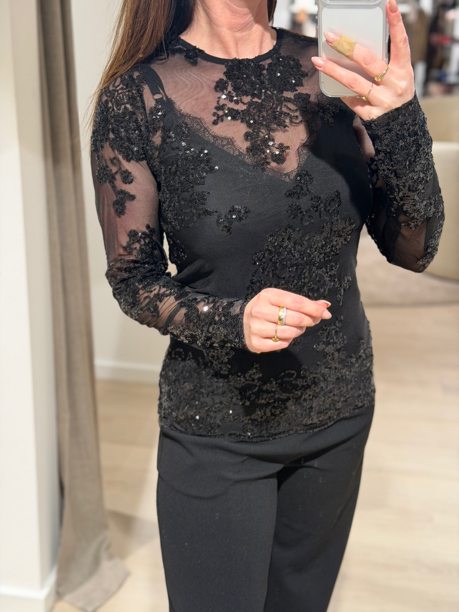 Soyaconcept - Aube 1 - Mesh Bluse