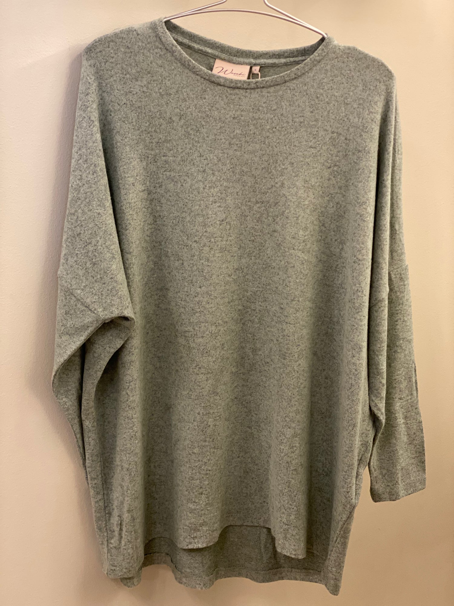 Wasabi - Simone 4 - Bluse Grøn Meleret