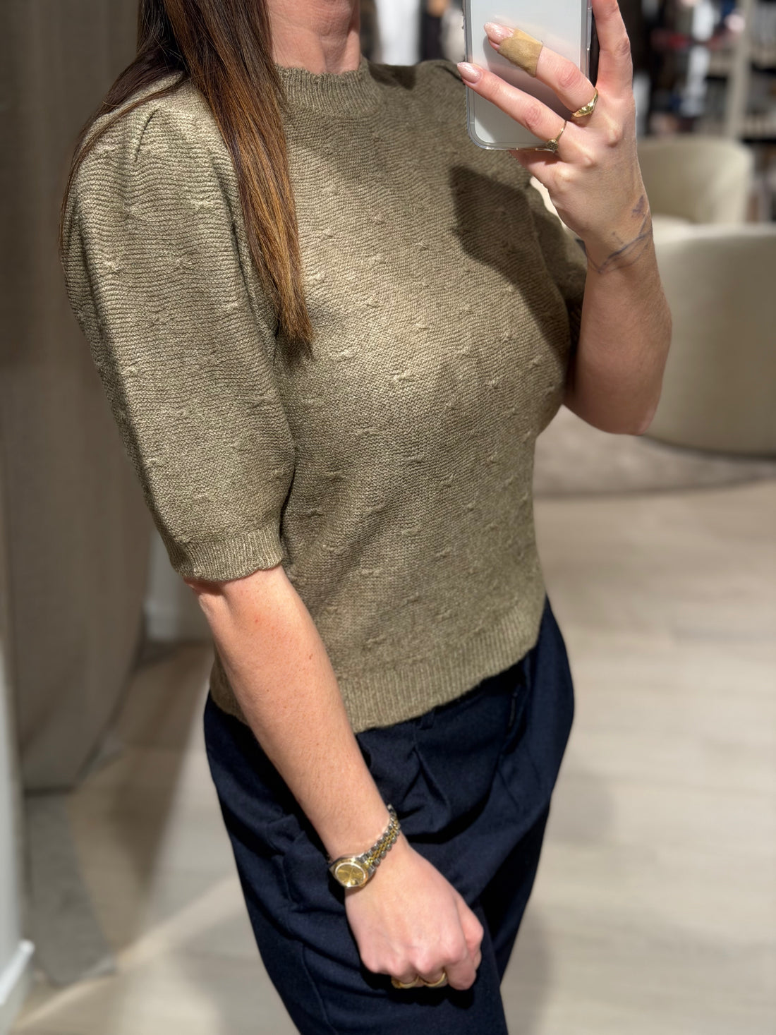 ONLY - Katia SS - Strik Valnød