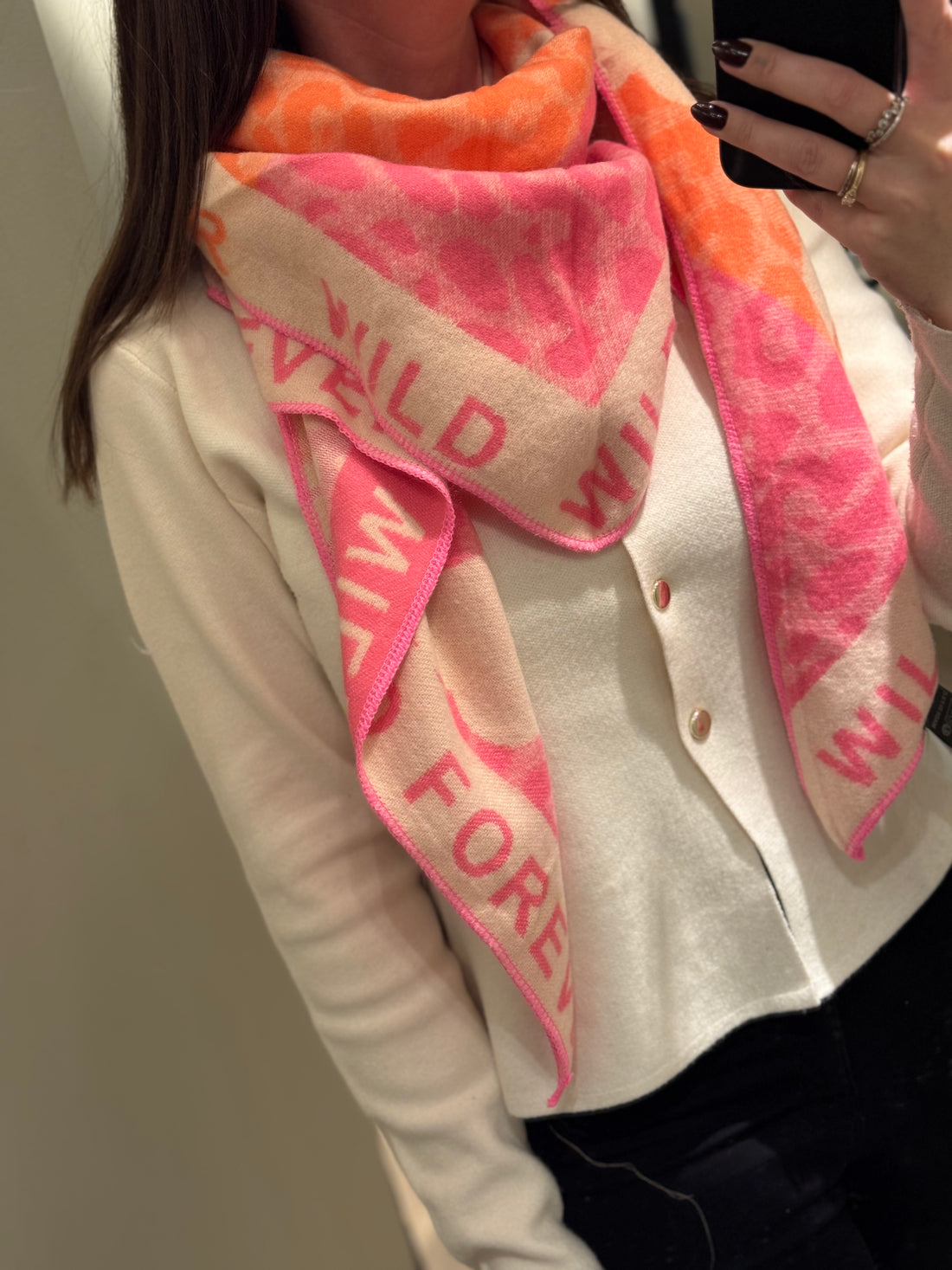 By Lagoni - Ella - Tørklæde pink
