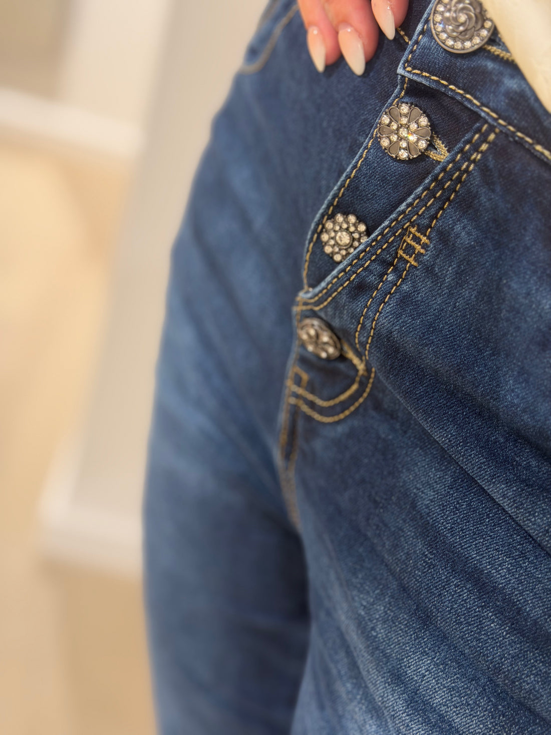 Karostar - Jeans - Mørk Denim