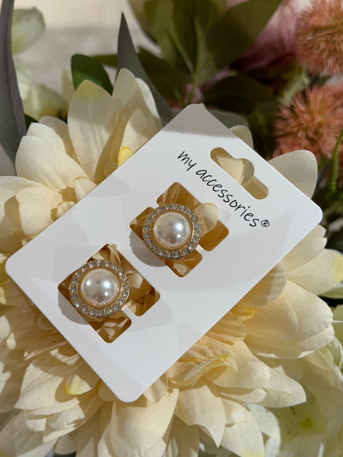 By Lagoni - Button covers - Stor perle
