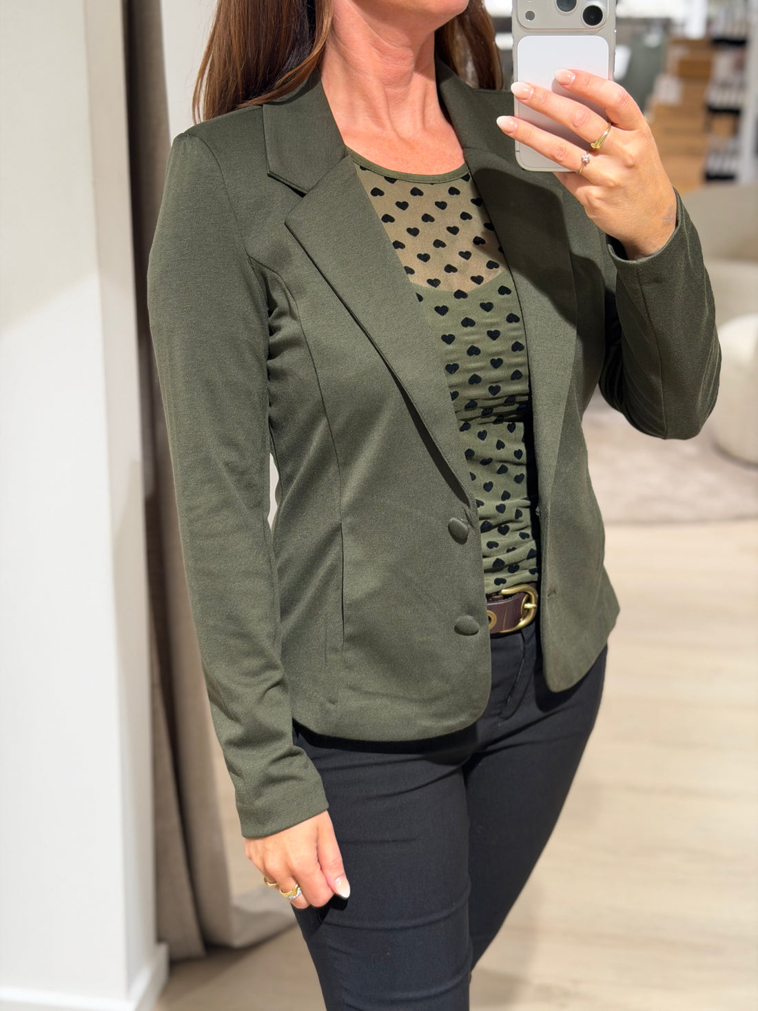 Soyaconcept - Daniela 1 - Blazer Mørkegrøn