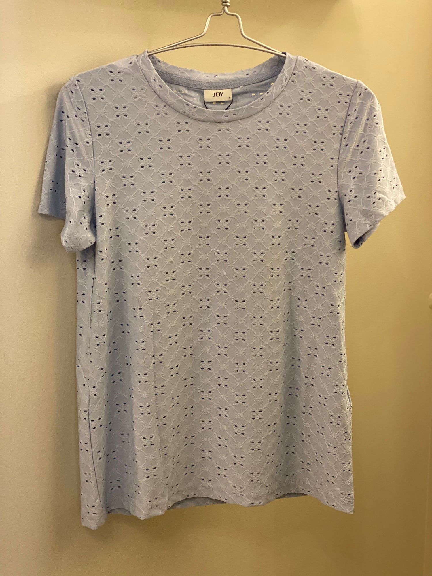 JDY - Cathinka - T-shirt Lyseblå