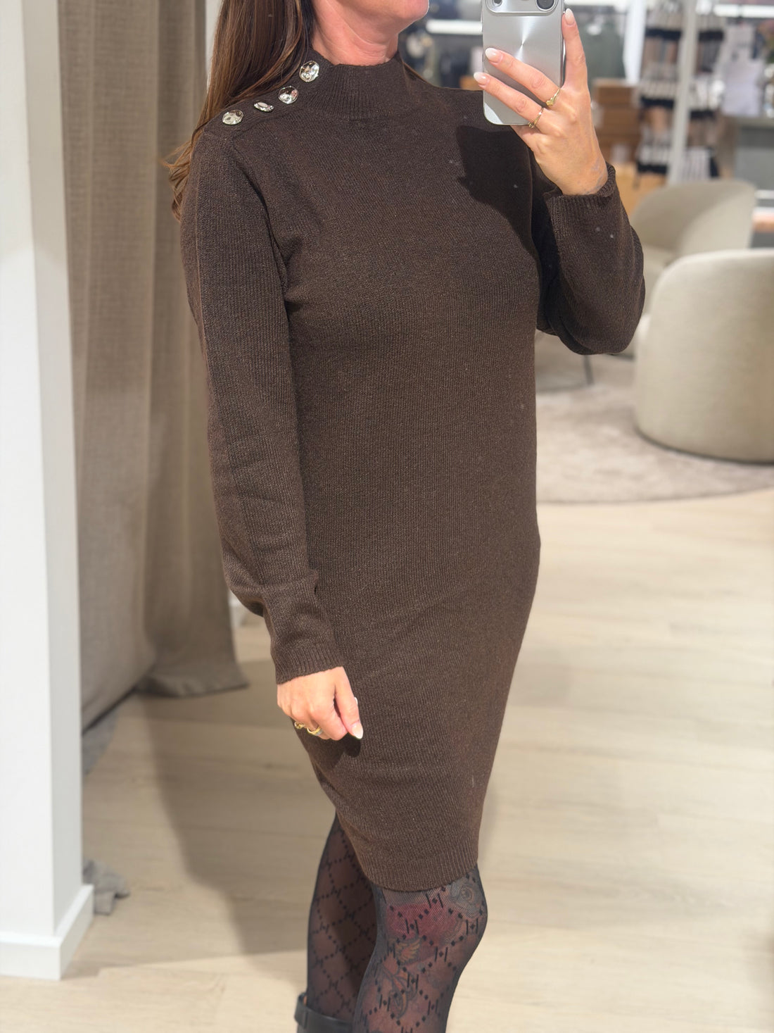 JDY - Super Life - Kjole - Brun