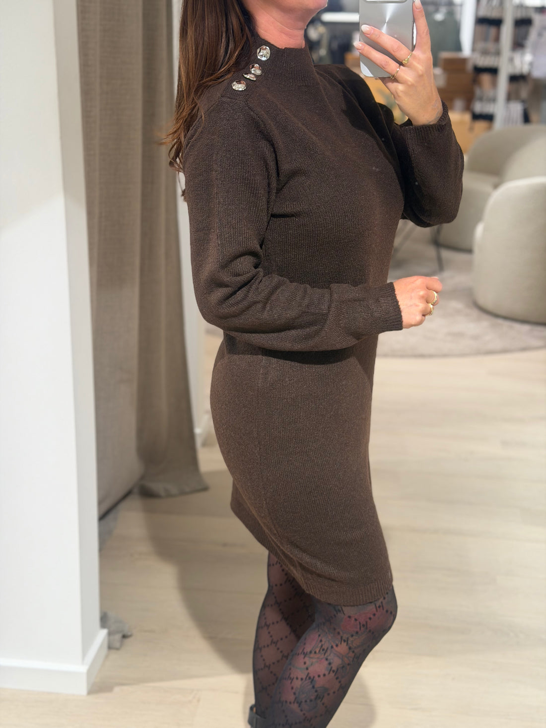 JDY - Super Life - Kjole - Brun