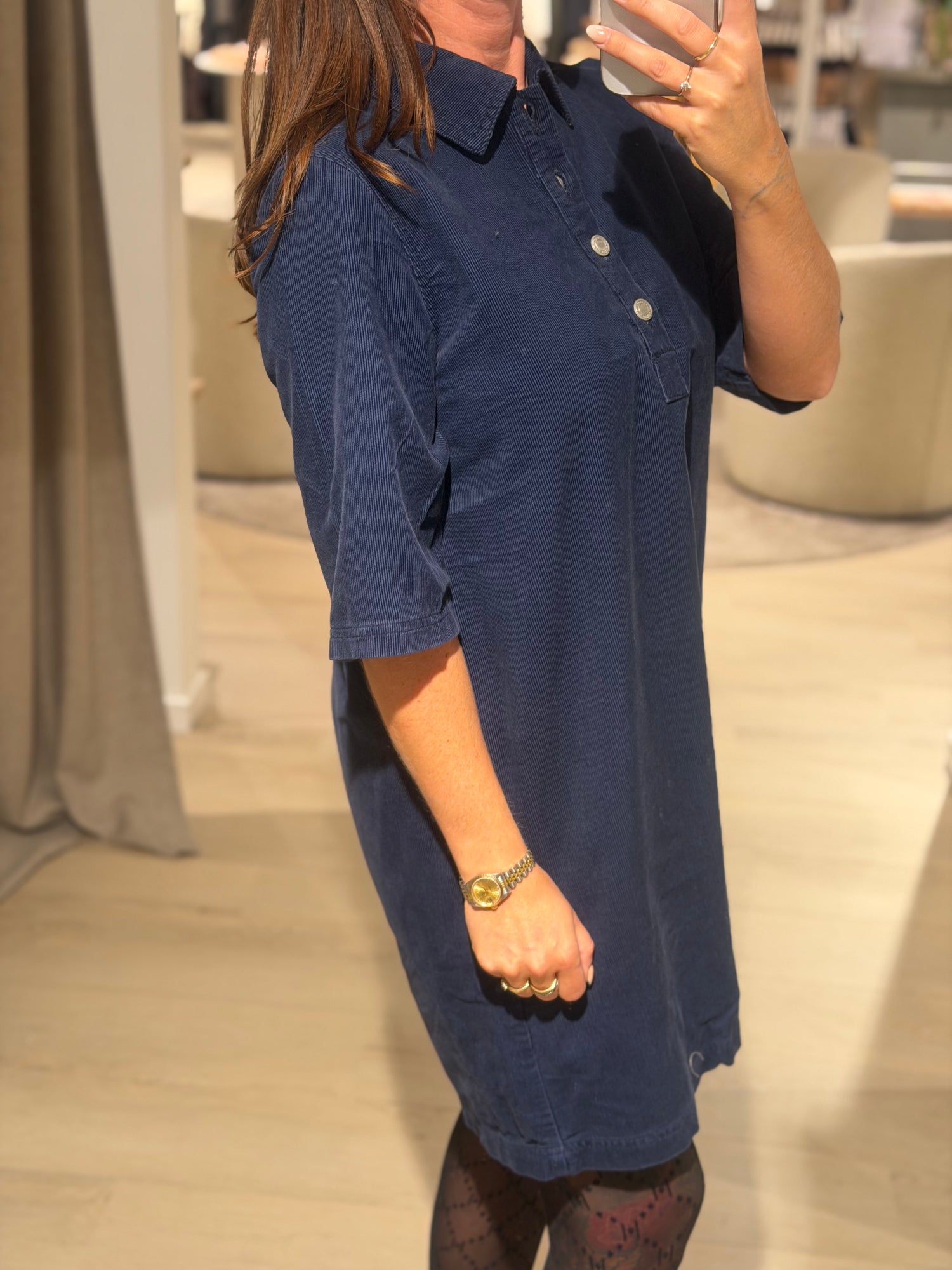 Only - Gry-Nessa - Kjole - Marineblå