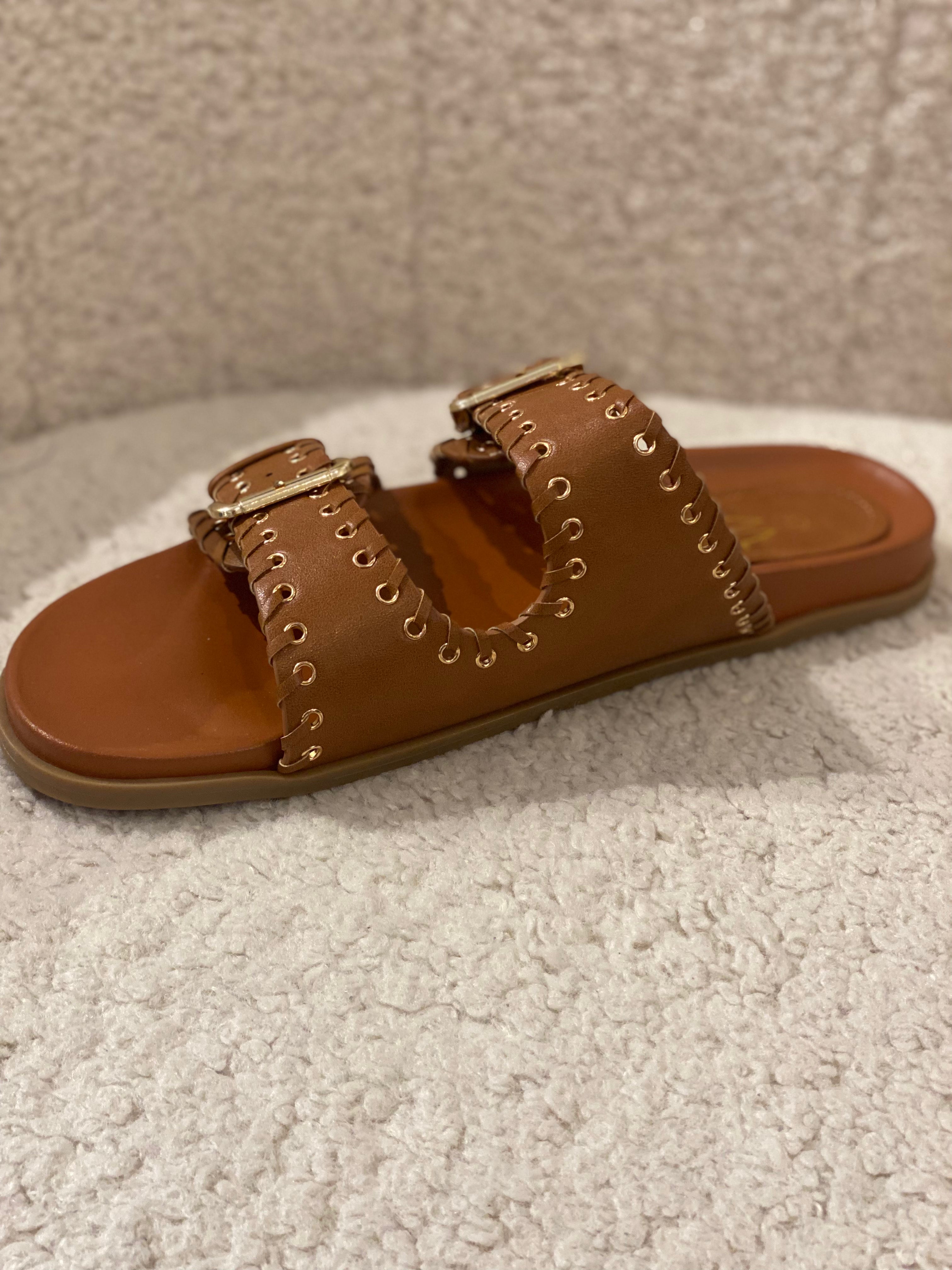 By Lagoni - Ci Sandal - Cognac