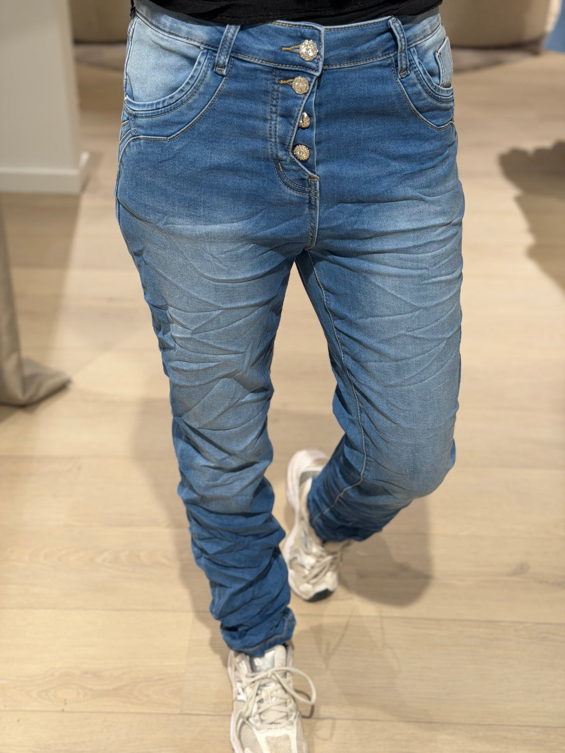 Karostar - Jeans plus size - Knapper