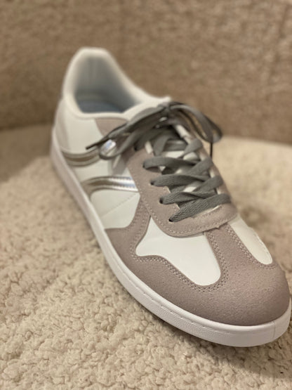 By Lagoni -  Ci Sneakers - Hvid M. Sølv