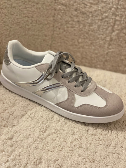 By Lagoni -  Ci Sneakers - Hvid M. Sølv