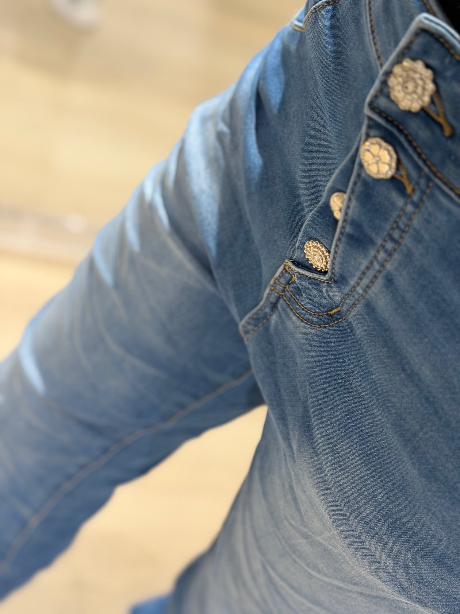 Karostar - Jeans - Knapper