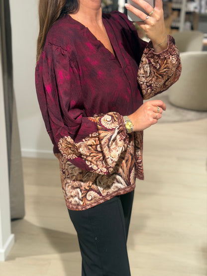 Marta Du Chateau  - Bluse - Bordeaux