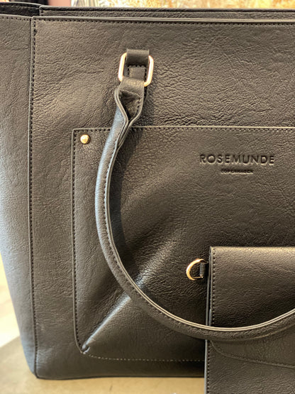 Rosemunde - Shopper - Sort Guld