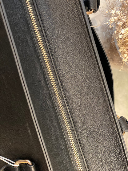 Rosemunde - Shopper - Sort Guld