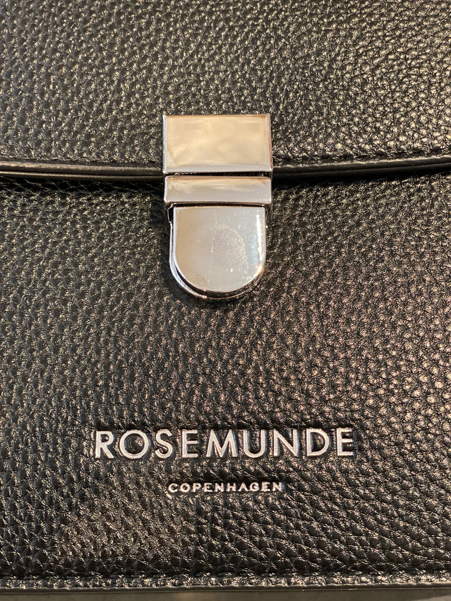 Rosemunde - Skulder Taske - Sort Sølv