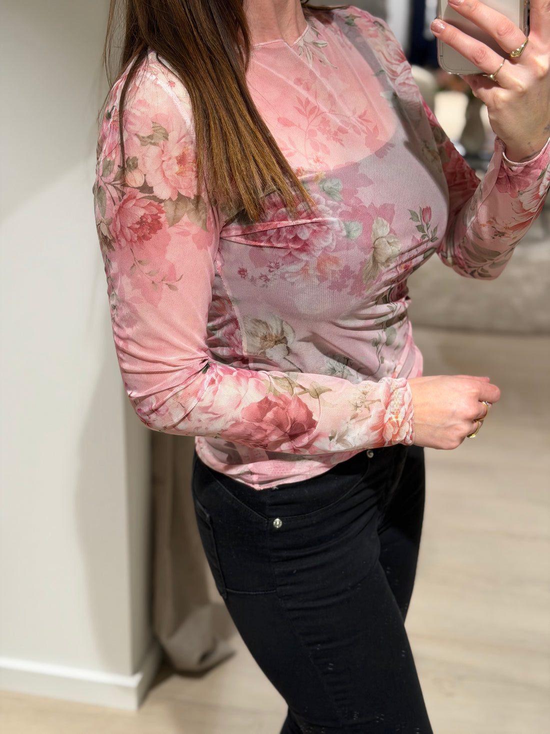 Vanting - Rose - Mesh Rosa