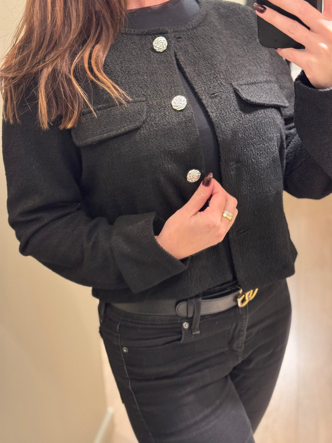 JDY - Dorit L/S - Blazer sort