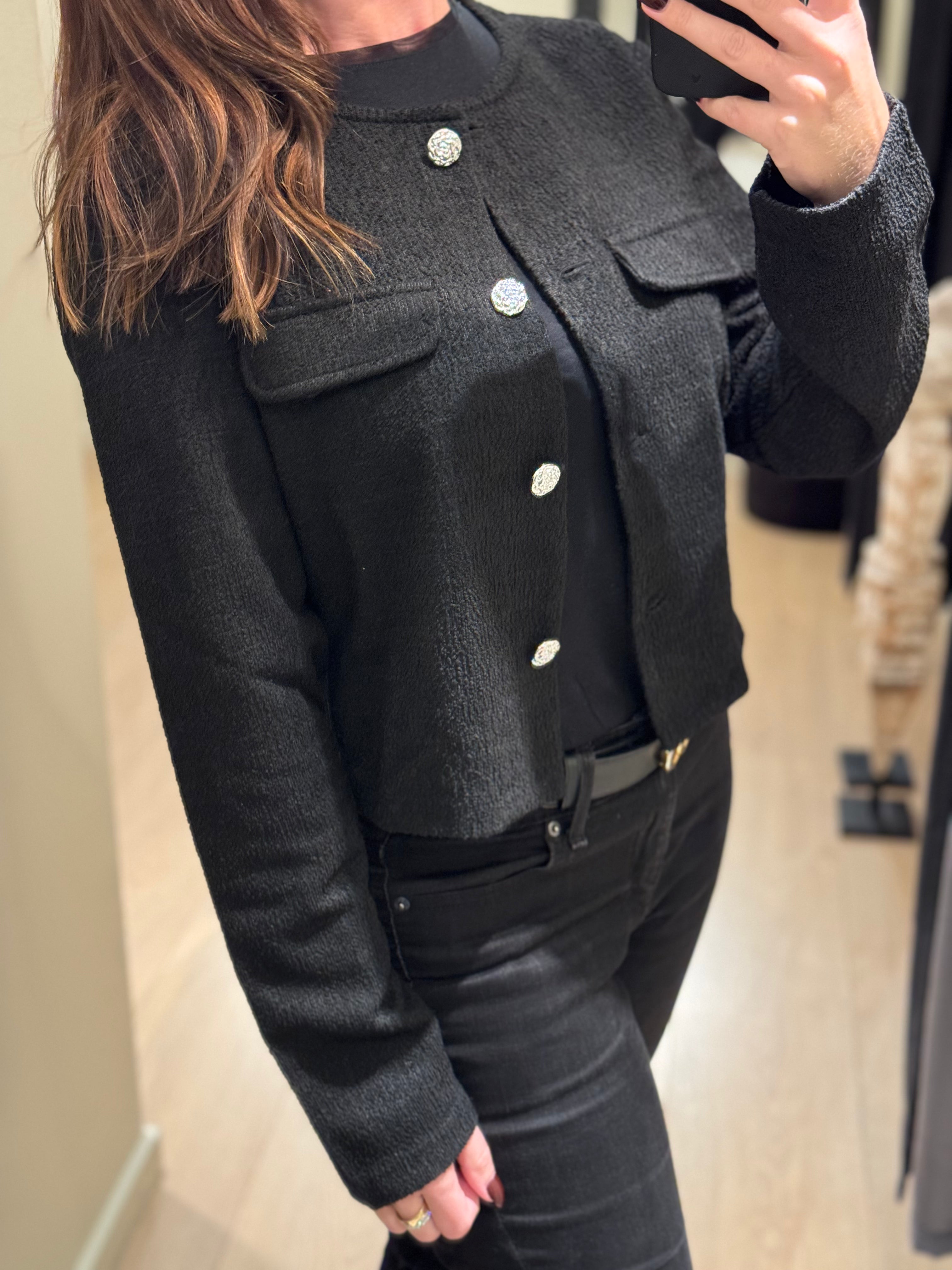 JDY - Dorit L/S - Blazer sort