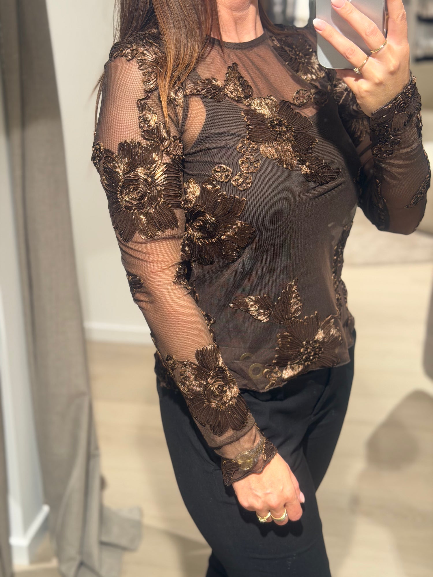 JDY - Casablanca - Top - Brun