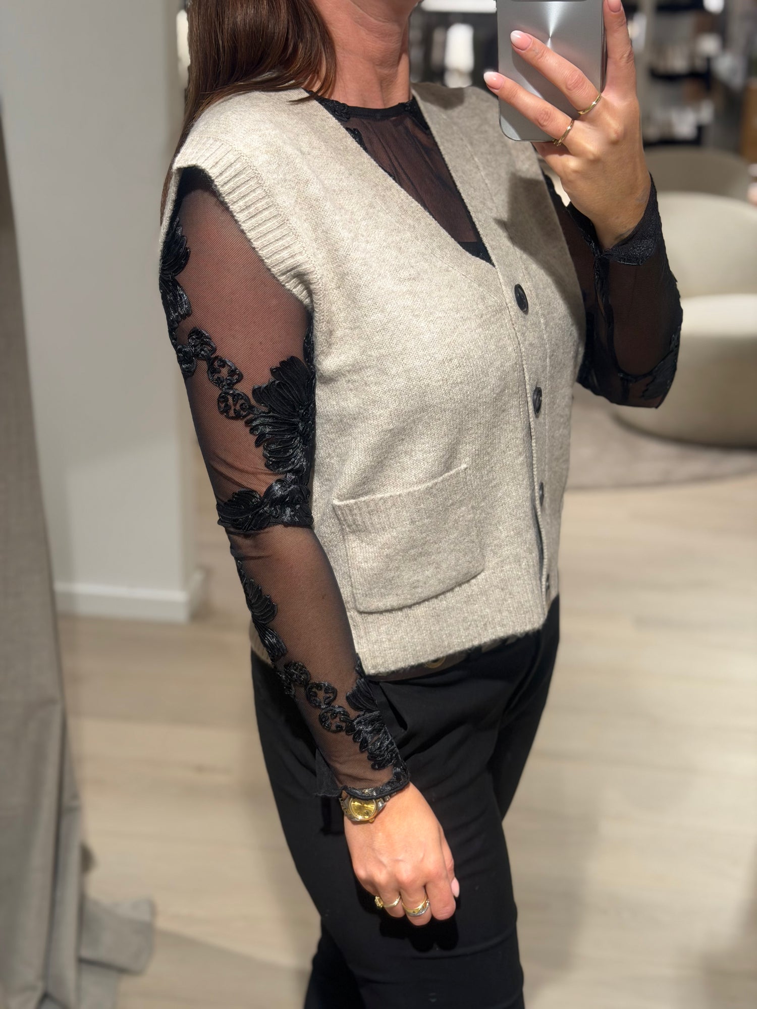 JDY - Super - Vest - Beige