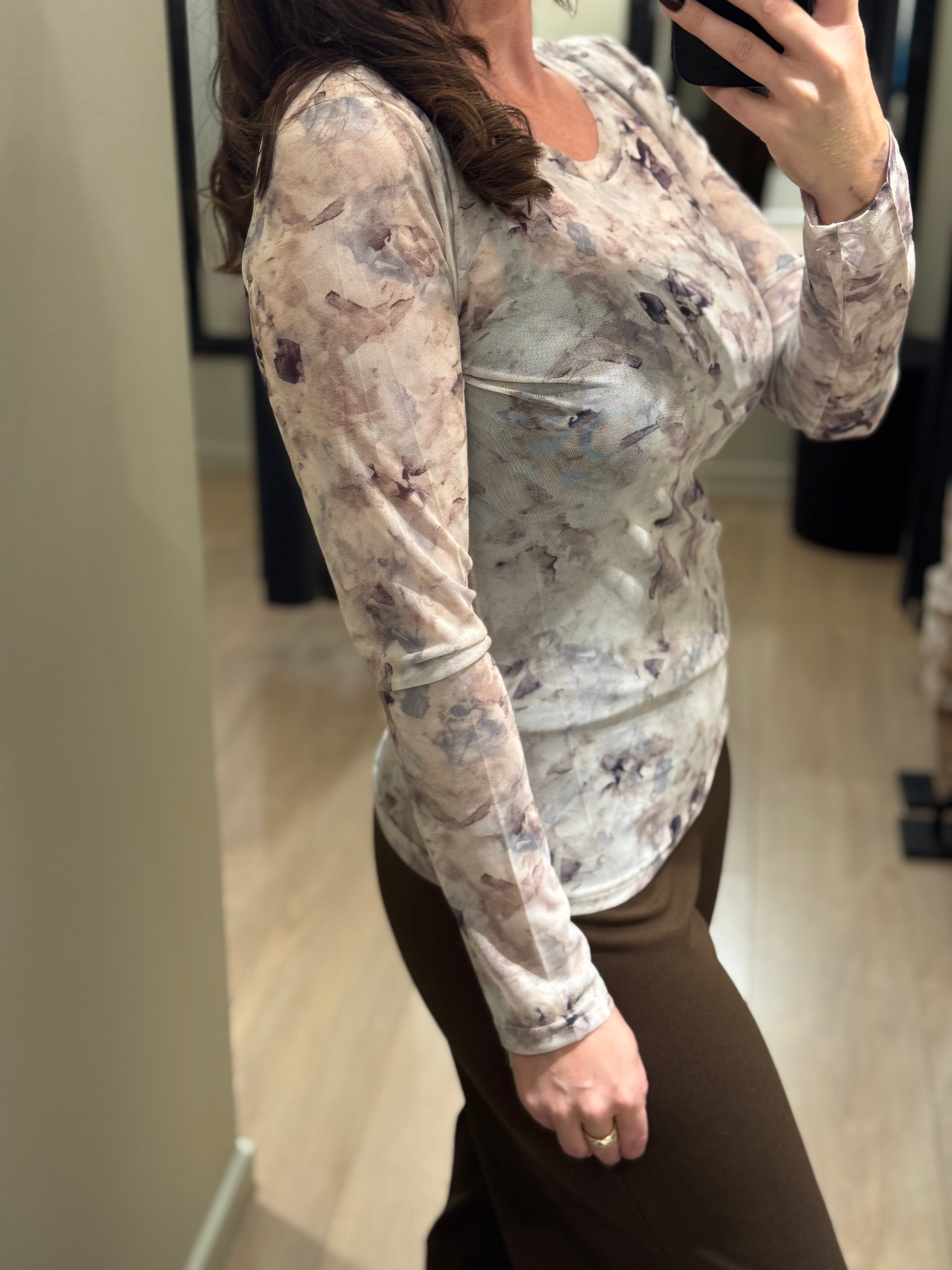 Marta - Mesh - Bluse