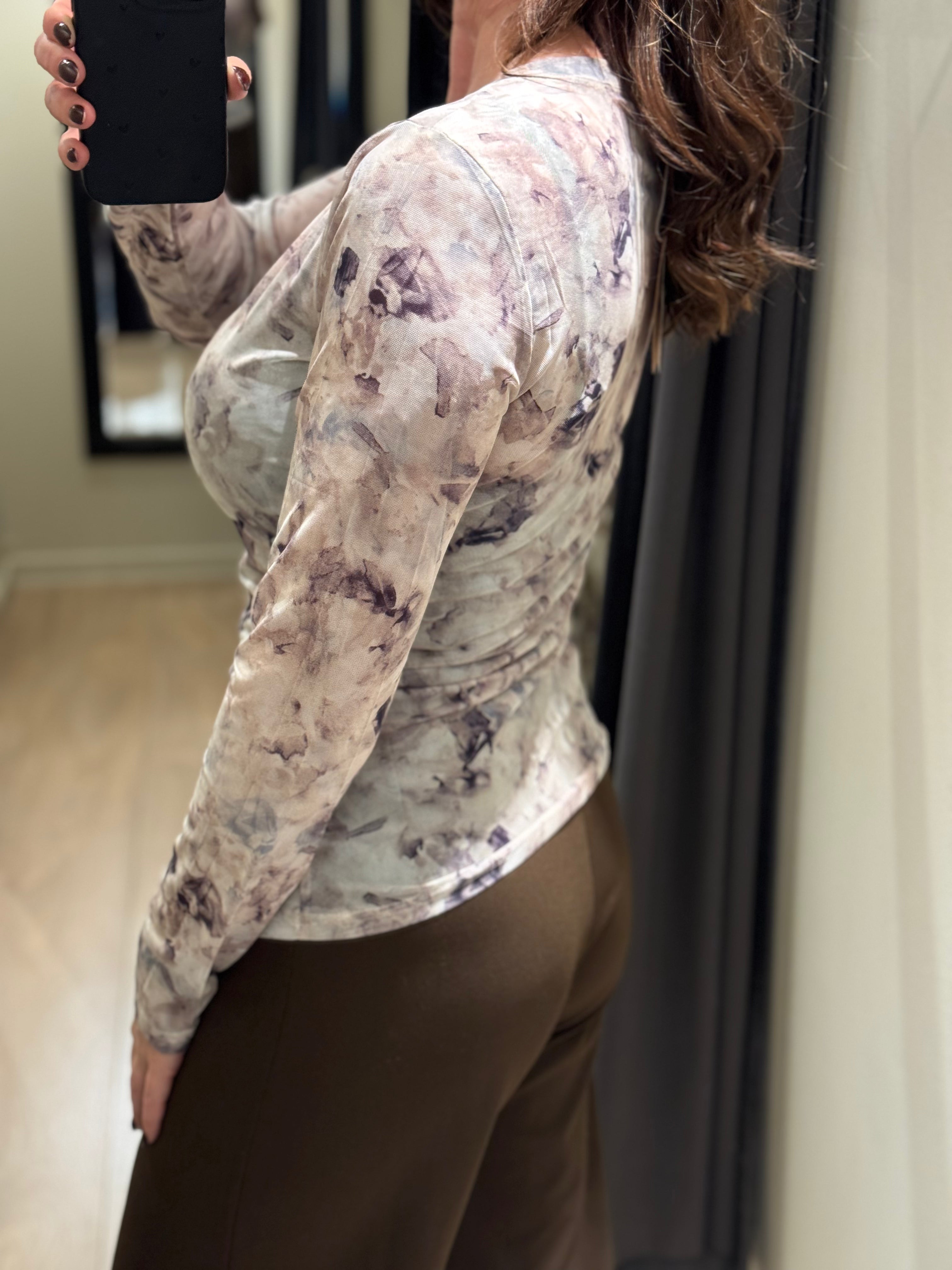 Marta - Mesh - Bluse