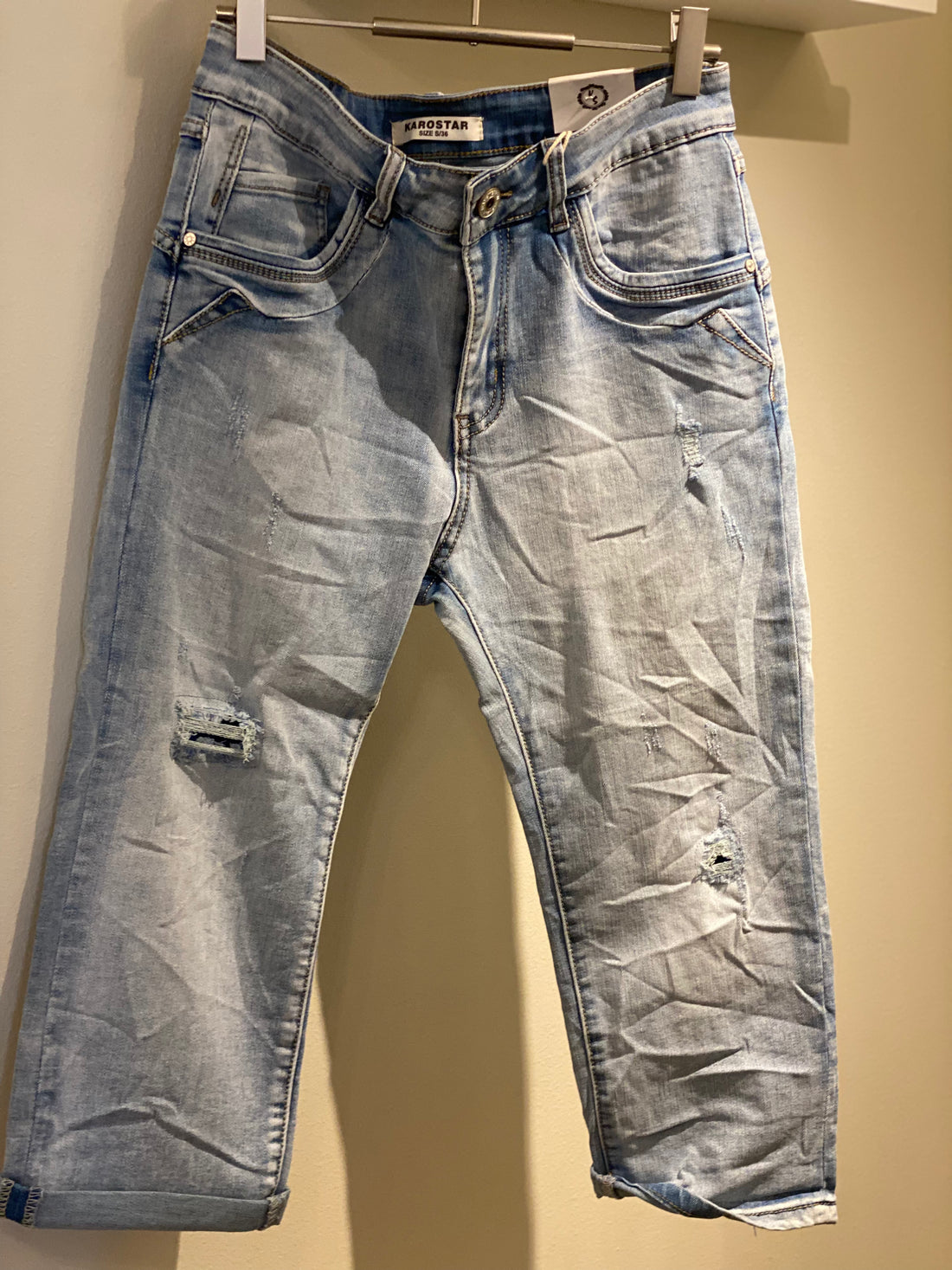 Karostar - Buks 3/4 - Denim M. Slid