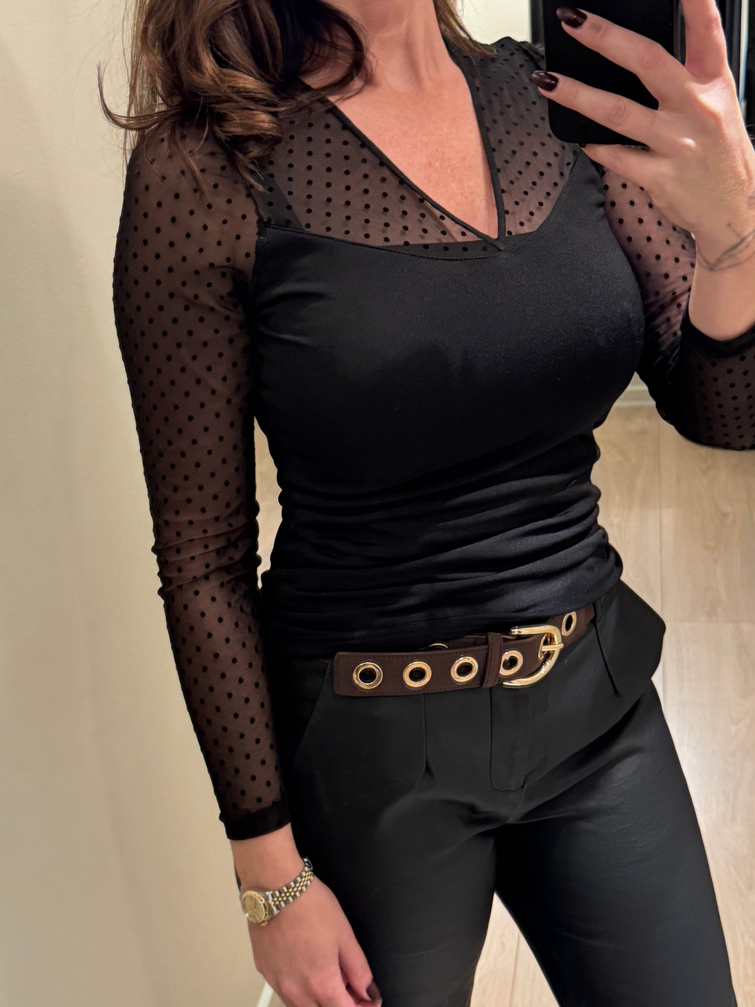 Ysabel Mora - Termo - Bluse Mesh