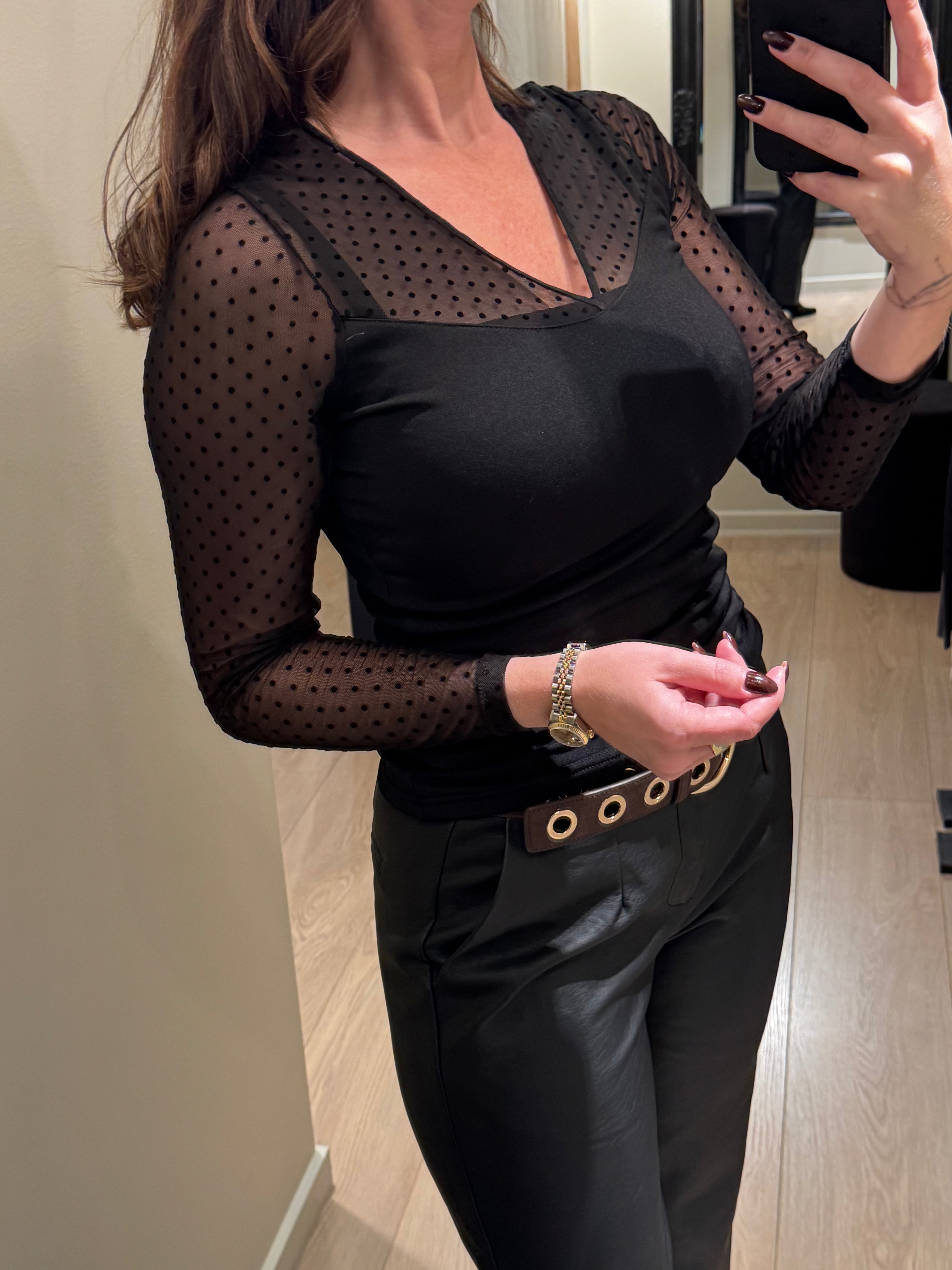 Ysabel Mora - Termo - Bluse Mesh