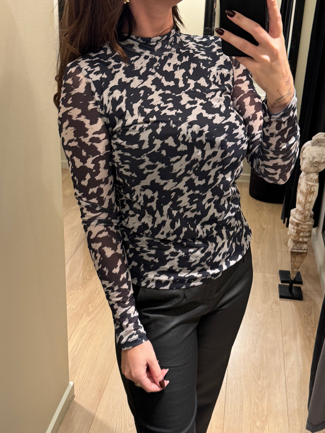 ONLY - Erica - Mesh Blå/Grå