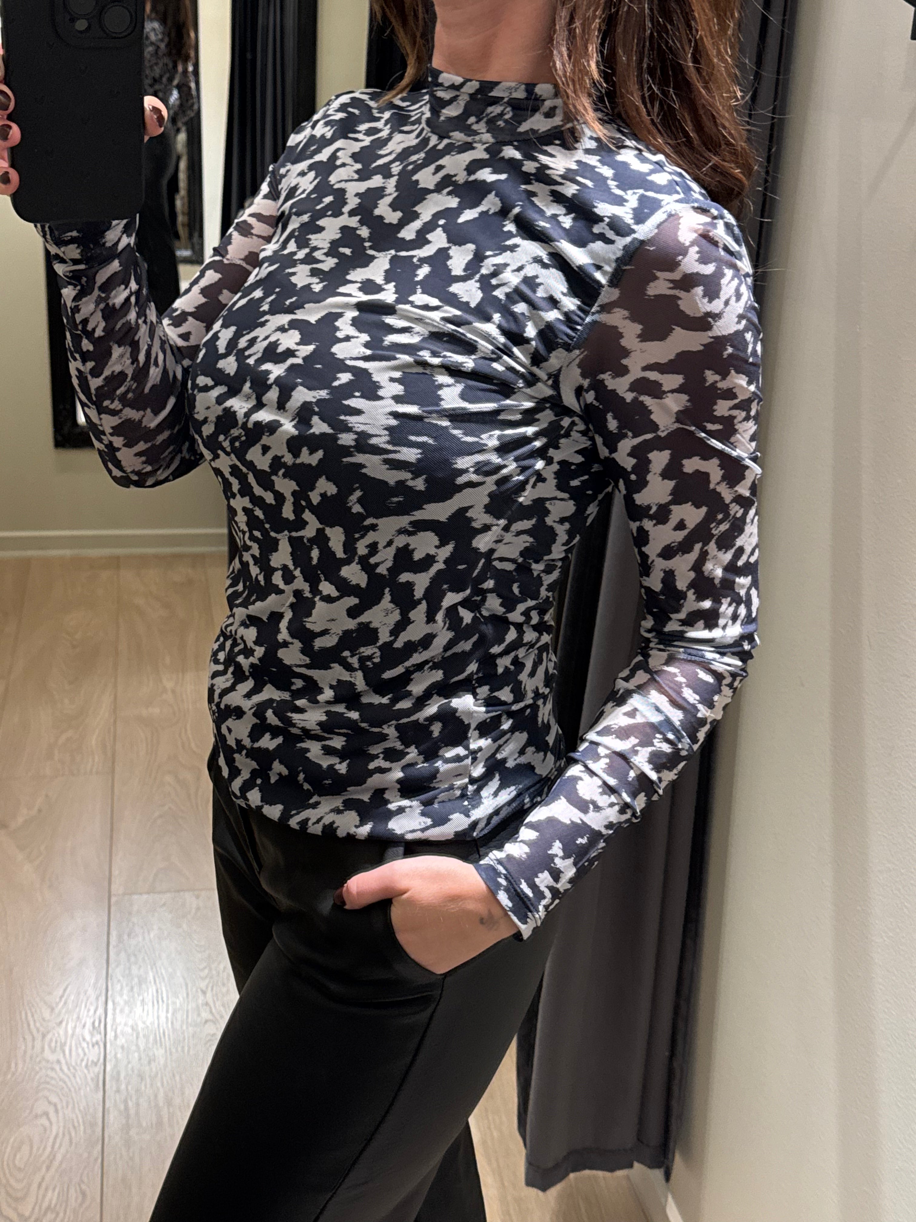 ONLY - Erica - Mesh Blå/Grå