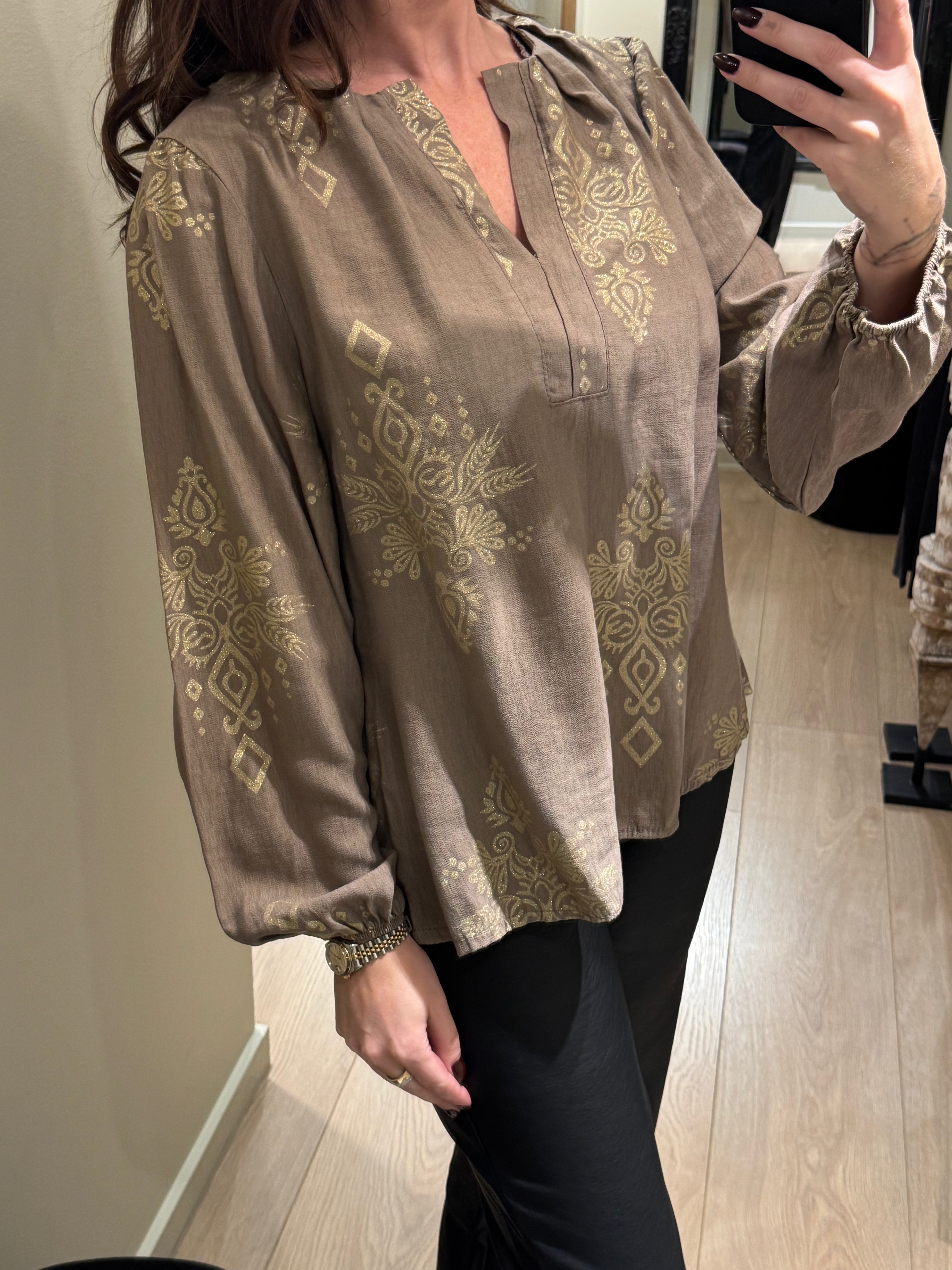 Marta - Bayleaf - Bluse