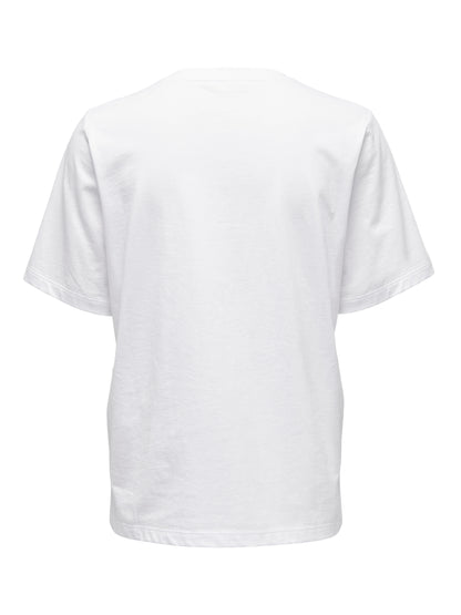 ONLY - Only - T-shirt Hvid