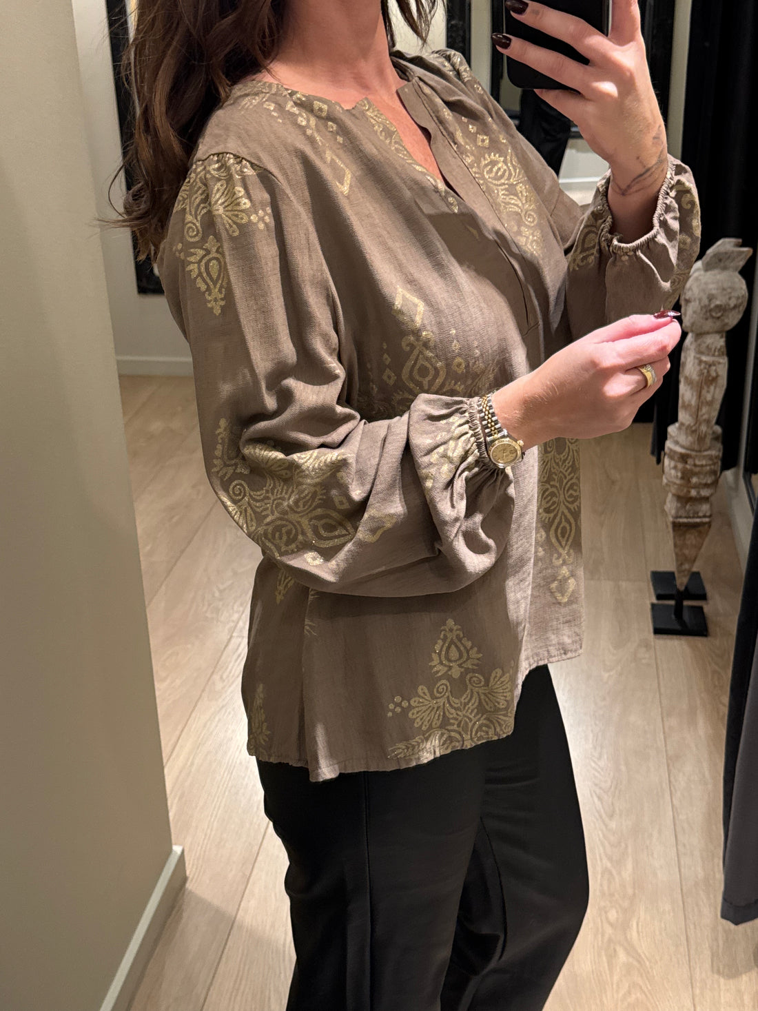 Marta - Bayleaf - Bluse