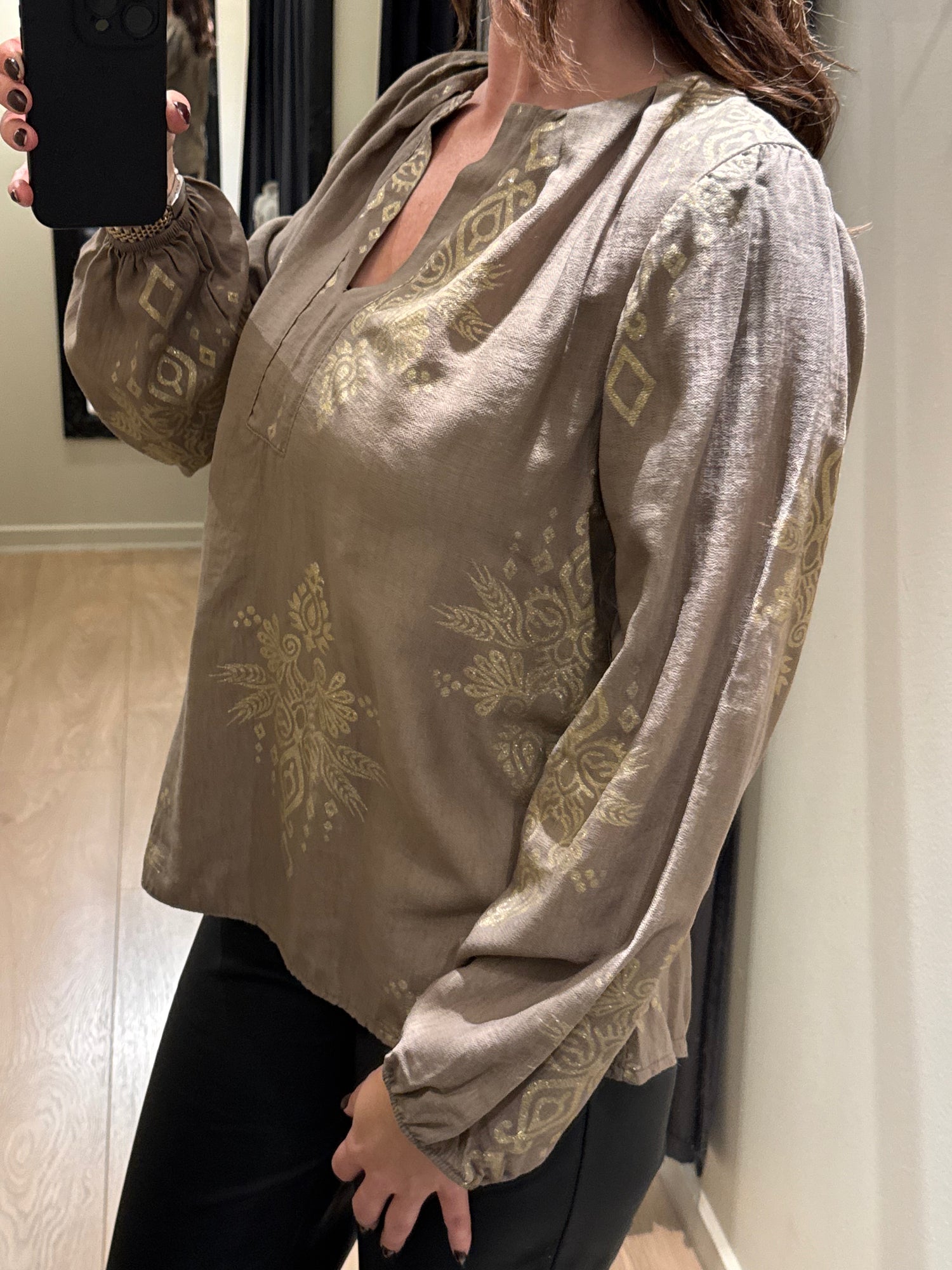 Marta - Bayleaf - Bluse