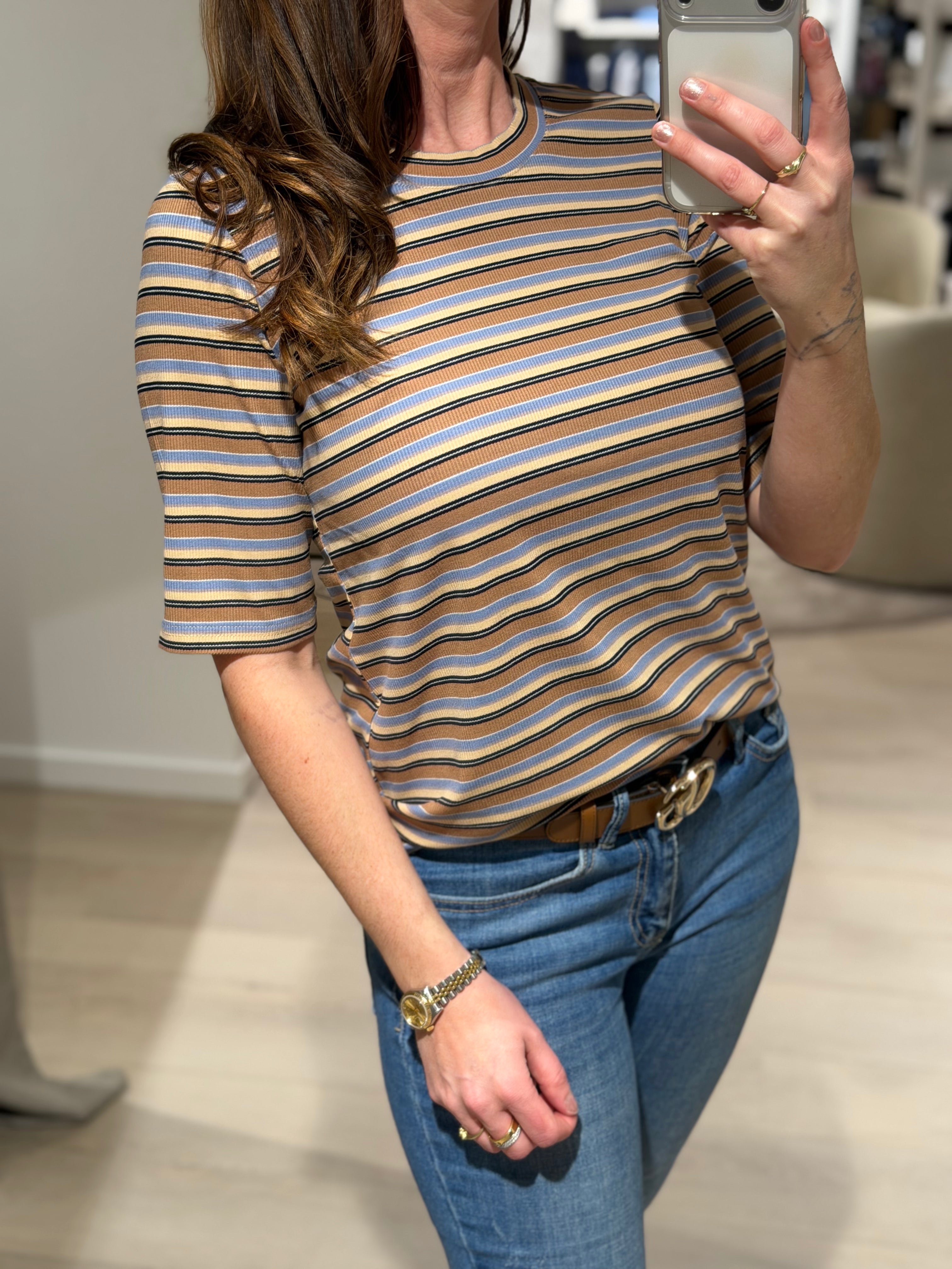 Ofelia - Silja - T-shirt Beige