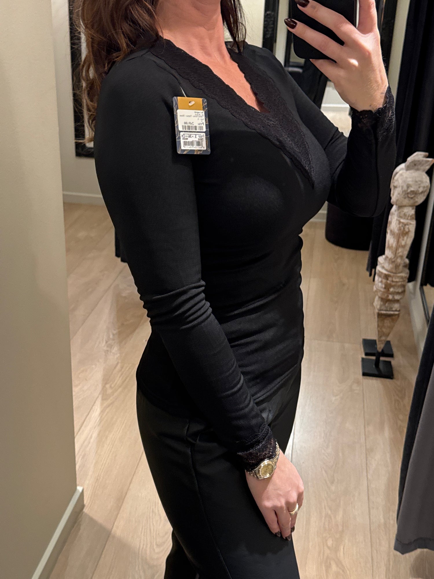 Ysabel Mora - Termo - Bluse Sort