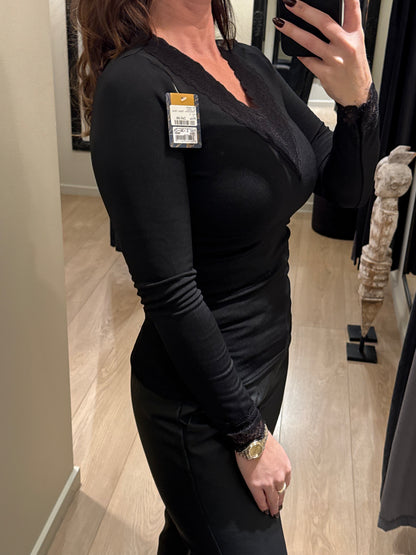 Ysabel Mora - Termo - Bluse Sort