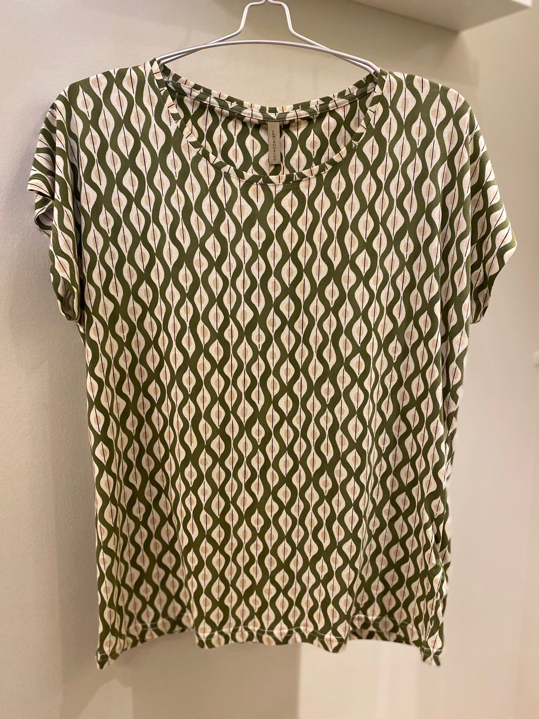 Soyaconcept - Felicity Aop - T-shirt Grøn