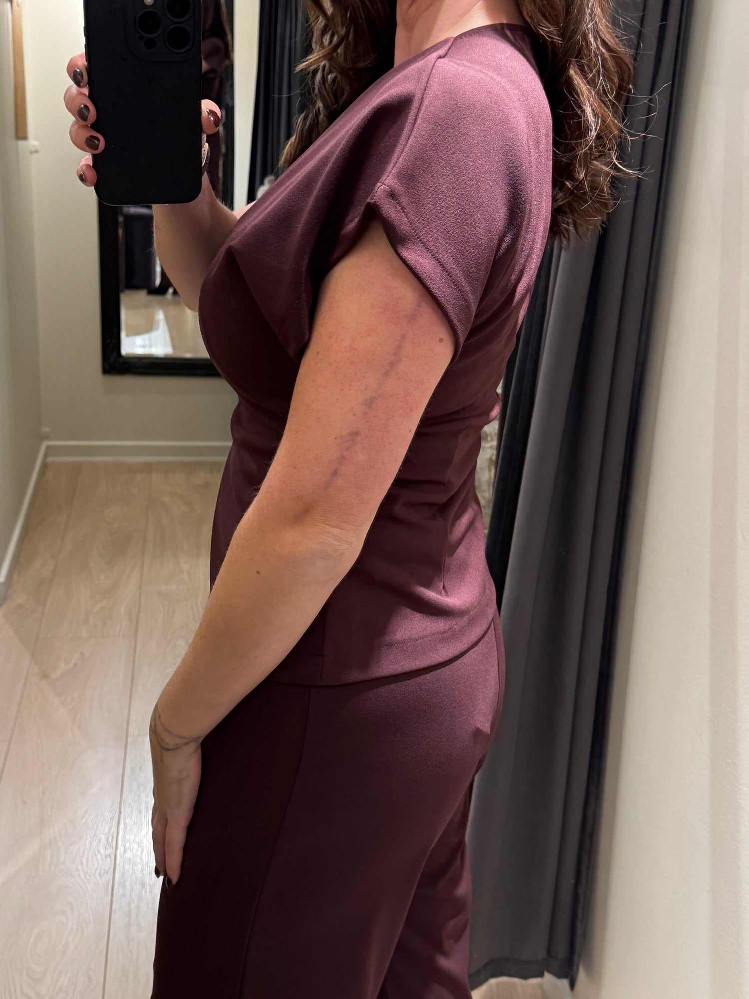 Sisters Point - Glut - Bluse Bordeaux