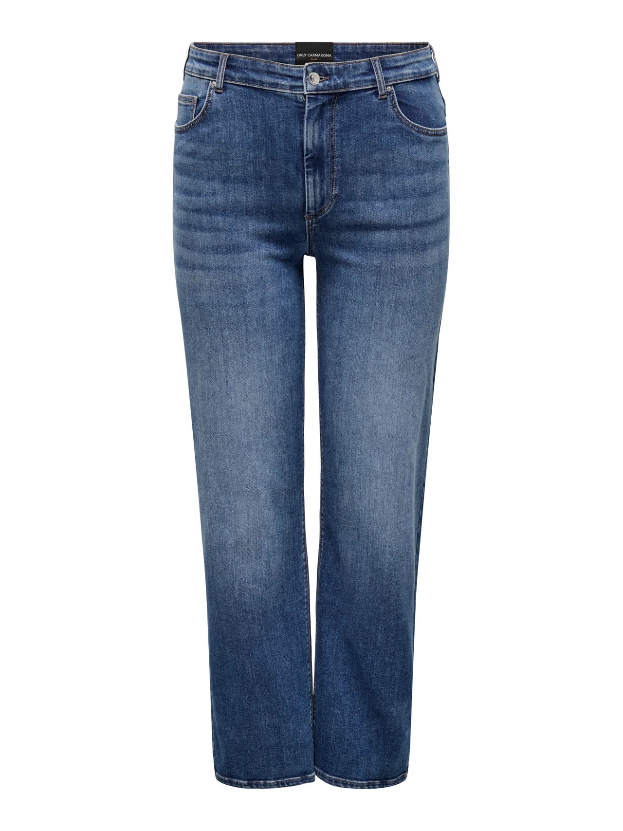 Only Carmakoma - Willy Mid  Straight - Jeans